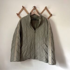 Bagatelle Green Quilted Jacket